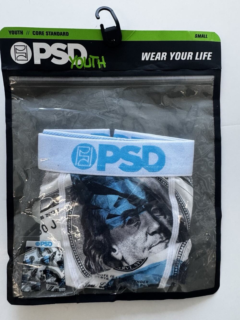 PSD BLUE CASH YOUTH BOXERS Small